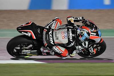 Marcel Schrötter auf der Suter des Teams Dynavolt Intact GP