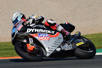 Marcel Schrötter auf der Suter des Intact-Teams