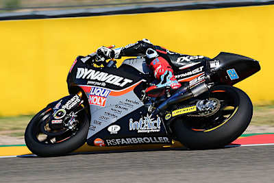 Marcel Schrötter wurde in Aragón in letzter Minute von der Pole-Position verdrängt