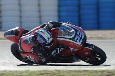 Marcel Schrötter auf der Kalex des AGR-Teams