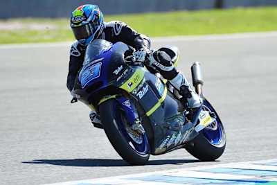 Marcel Schrötter beim Jerez-Test diese Woche