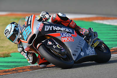 Marcel Schrötter auf der Kalex des Intact-Teams