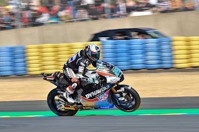 Marcel Schrötter auf Platz 2 im FP1 in Le Mans