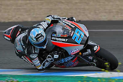 Marcel Schrötter auf der Kalex des Intact-Teams