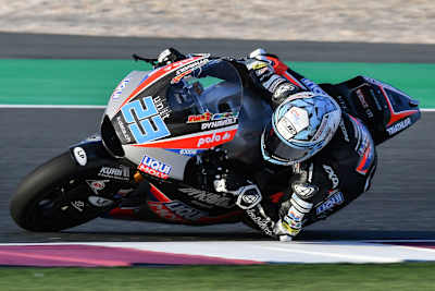 Kalex-Pilot Marcel Schrötter schloss den Katar-Test mit Platz 4 am Sonntag ab