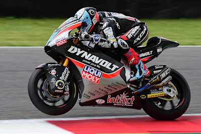 Marcel Schrötter auf der Kalex des Intact-Teams