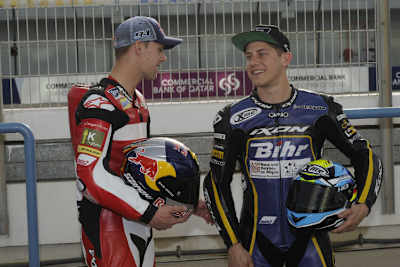 Jonas Folger und Marcel Schrötter sind seit vielen Jahren eng befreundet