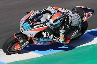 Marcel Schrötter aus der Suter des Intact-Teams