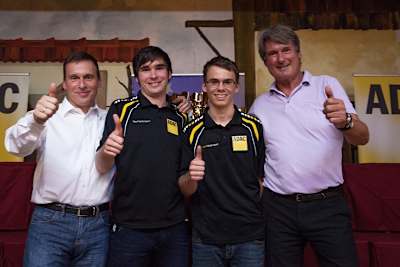 Jörg Schrott, Marijan Griebel, Fabian Kreim, Hermann Tomczyk