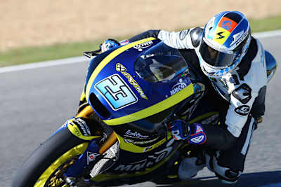 Marcel Schrötter auf der Tech3-Maschine