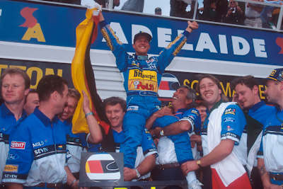 Michael Schumacher feierte eine unvergleichliche Karriere – und holte 1994 den ersten von sieben WM-Titeln