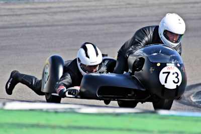 Werner Schwärzel und Andreas Huber starten mit ihrem König-Gespann