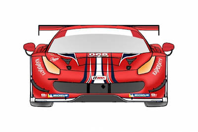 So soll der Ferrari 488 GTE von Scuderia Corsa aussehen