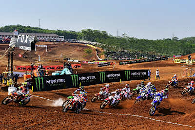 Die Motocross-WM gastiert im indonesischen Semarang auf der Insel Java