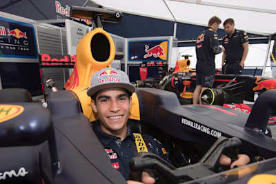 Sergio Sette Câmara durfte zum Auftakt des Glasgow-Besuchs im RB7 ausrücken