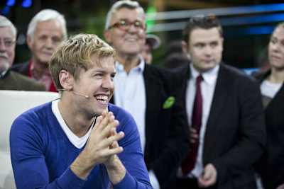 Sebastian Vettel 2012 bei ServusTV