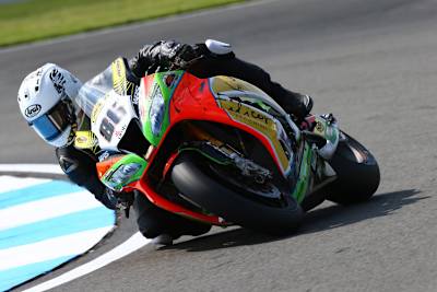Sheridan Morais auf der Grillini-Kawasaki