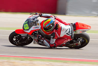 Xavier Simeon mit der Speed Up in Aragón