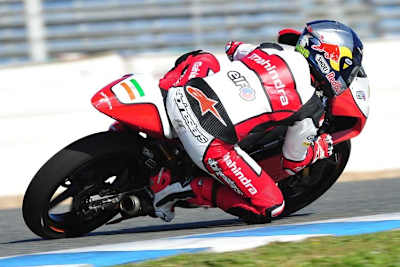 Arthur Sissis in Jerez auf der Mahindra