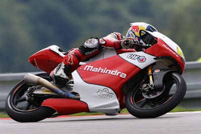 Arthur Sissis auf der Mahindra