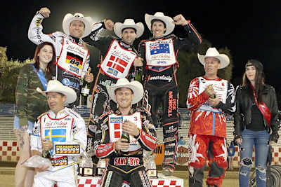 Die siegreiche Weltauswahl