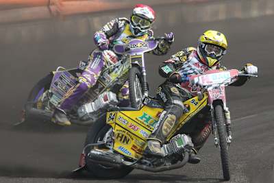 Martin Smolinski (vorne) und Tobias Busch