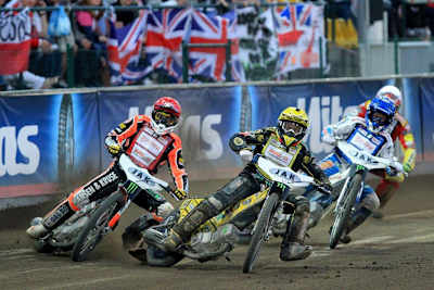 Sein bester Lauf: Martin Smolinski (vorne) gegen Iversen (li.) und Pedersen