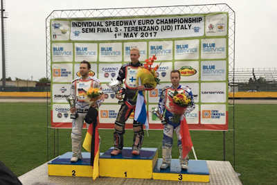 Die Top-3: Martin Smolinski, Timo Lahti und Kenneth Bjerre (v.l.)