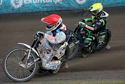 Martin Smolinski (Rot) im ersten Best-Pairs-Rennen