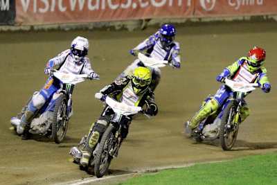 Im Auckland-Finale fuhr Martin Smolinski (vorne) allen innen durch