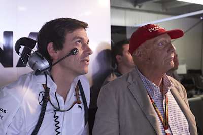 Niki Lauda und Toto Wolff werden schon in Kanada wieder gute Nerven brauchen