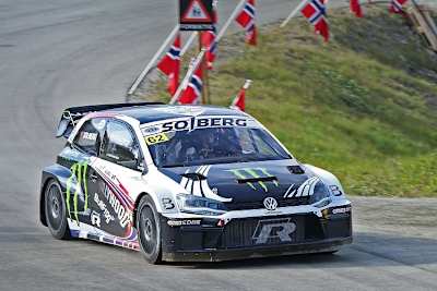 Petter Solberg beim Bergrennen in Norwegen