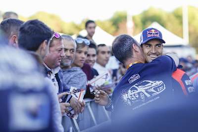 Gefeierter Dani Sordo