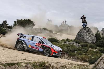 Dani Sordo rettete in Portugal die Hyundai-Ehre