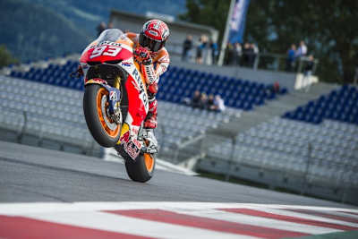 Marc Márquez beim Test mit der Honda RC213V in Spielberg