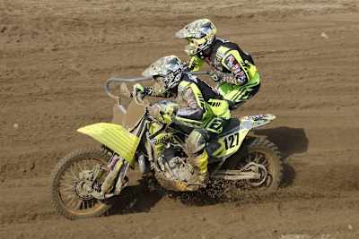 Sprung nach vorne: André Knübben/Simon Lenz