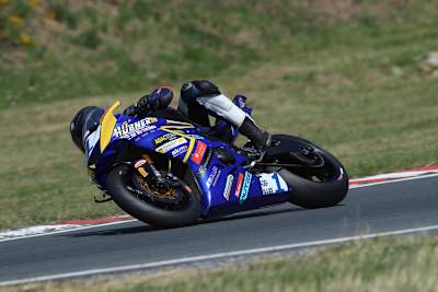 Max Enderlein (Yamaha) sicherte sich die Pole-Position in der SSP600 in Schleiz