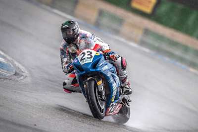 Tim Stadtmüller kann Regen