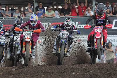 Der Start zum zweiten Lauf verlief turbulent