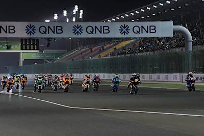 Moto2-Start am 8. März in Katar: Die Fortführung der Action wird auf sich warten lassen