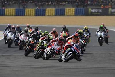 Das MotoGP-Startfeld in Le Mans 2016: Elf von 12 Teams sind für 2017 an ihre Werke gebunden