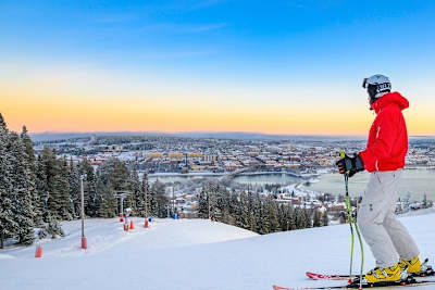 Östersund im Winter