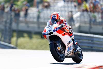 Casey Stoner beim Test in Spielberg