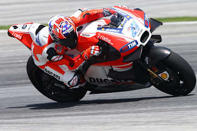 Casey Stoner auf der Ducati GP15