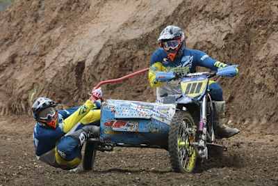 Strafversetzt in Kamp-Lintfort: Die DM-Führenden Petr Kolencik/Matej Hejhal