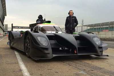 Strakka Racing beim Shakedown in Silverstone in der vergangenen Woche