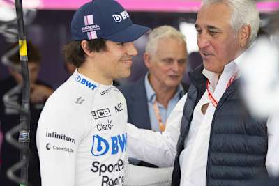 Lance Stroll bei Testfahrten mit Force India nach dem WM-Finale von Abu Dhabi 2018