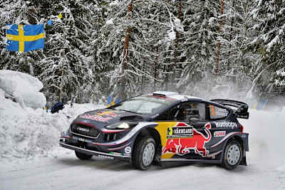 Teemu Suninen war auf Rang acht bester Ford-Pilot