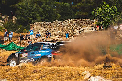 Teemu Suninen mit starkem Einsatz auf P4