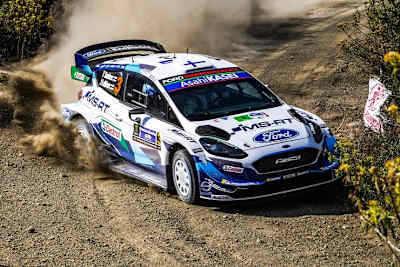 Teemu Suninen lag längere Zeit auf Rang zwei